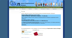 Desktop Screenshot of akn-obb.de