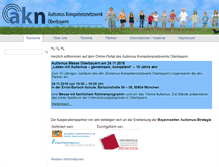 Tablet Screenshot of akn-obb.de
